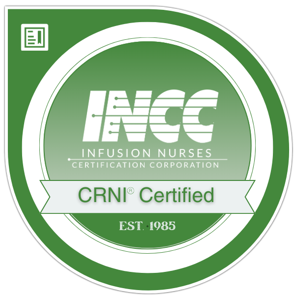 INCC Infusion Nurses Certification Corporation | CRNI Certified | EST 1985
