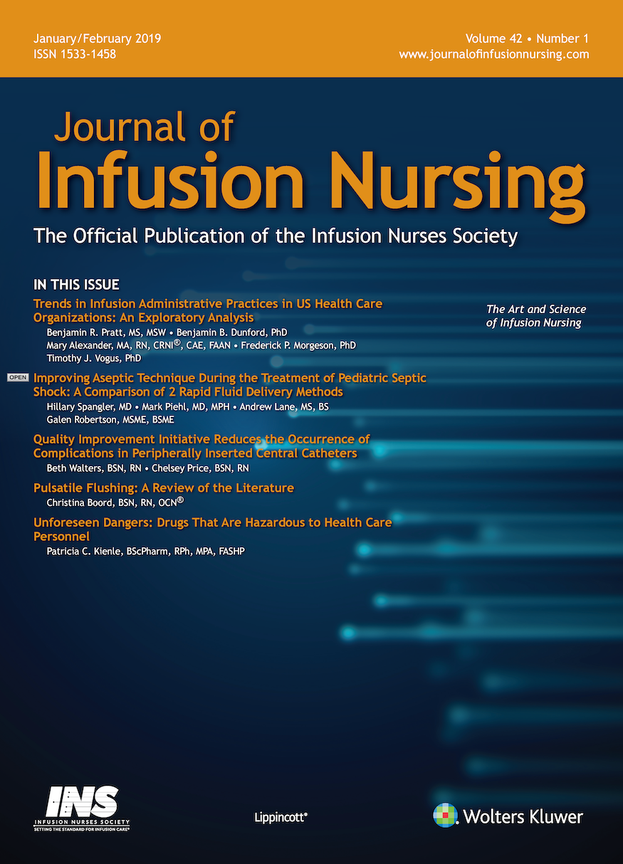 Journal of Infusion Nursing