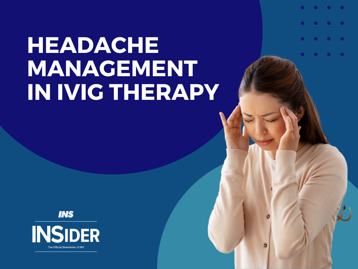 Evaluation and implementation of headache reduction strategies for patients receiving immunoglobin (IVIG) therapy