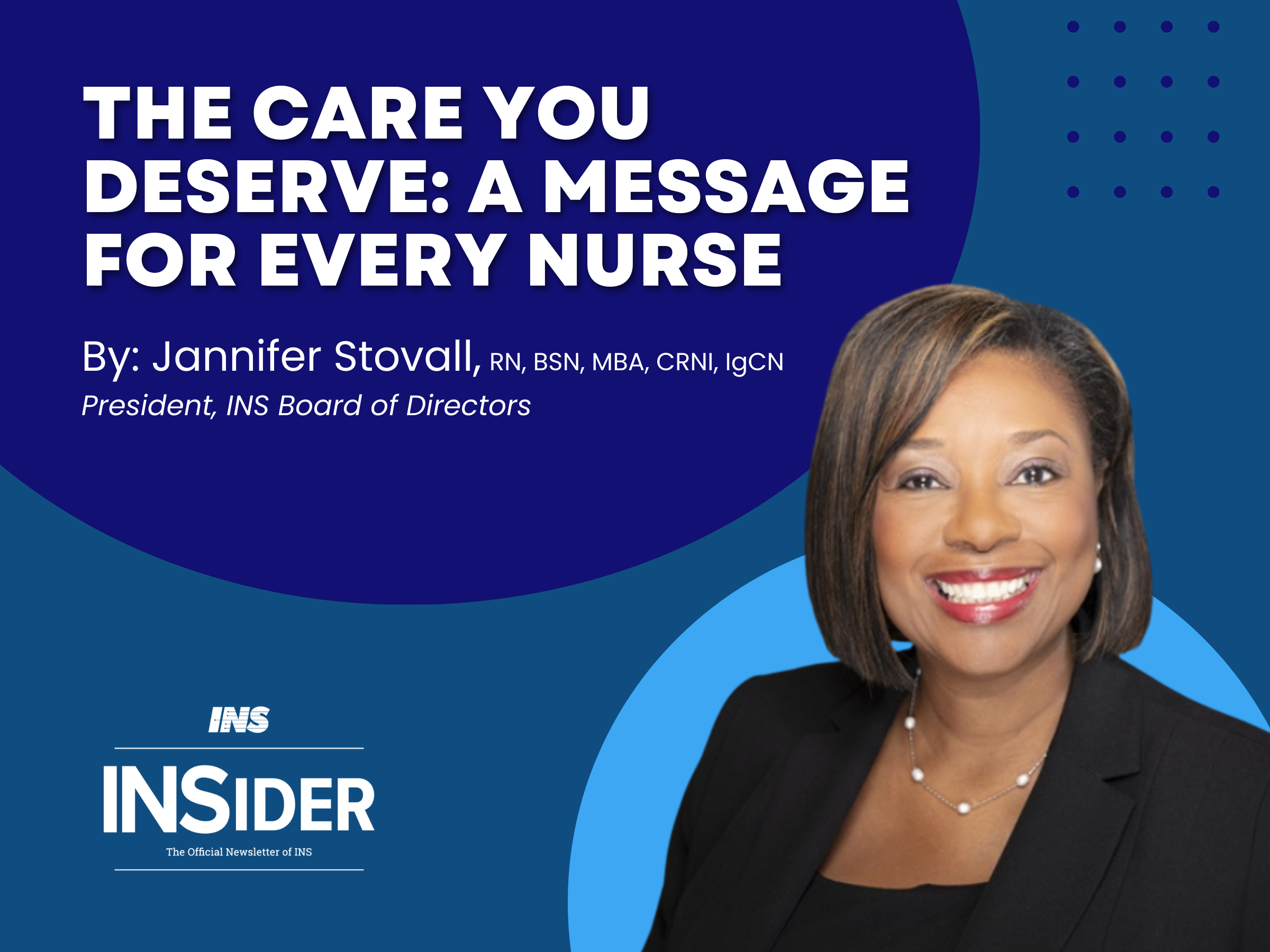 The Care You Deserve: A Message for Every Nurse